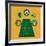 Soccer Club Design-Jemastock-Framed Art Print