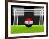 Soccer Croatia-koufax73-Framed Art Print