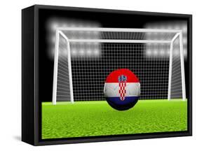 Soccer Croatia-koufax73-Framed Stretched Canvas