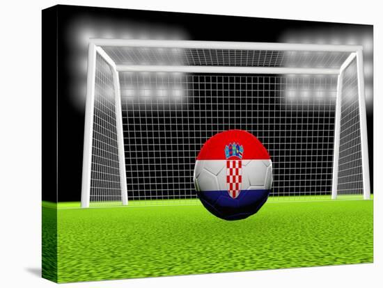 Soccer Croatia-koufax73-Stretched Canvas