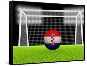 Soccer Croatia-koufax73-Framed Stretched Canvas