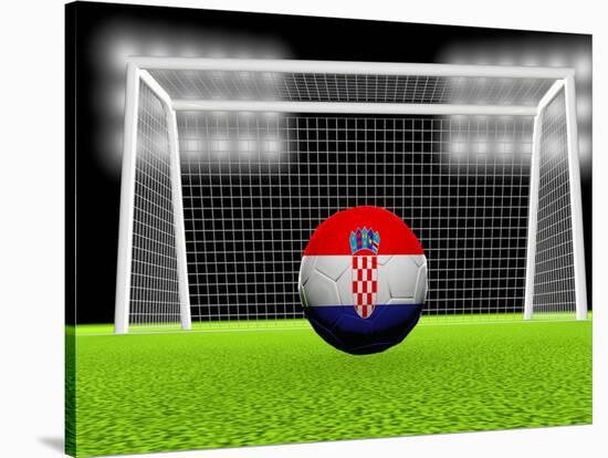 Soccer Croatia-koufax73-Stretched Canvas