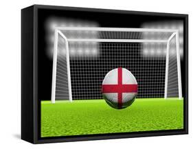 Soccer England-koufax73-Framed Stretched Canvas