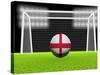 Soccer England-koufax73-Stretched Canvas