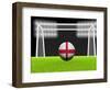 Soccer England-koufax73-Framed Art Print