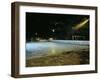 Soccer field Lit Up at Night, Rio de Janeiro, Brazil-null-Framed Premium Photographic Print