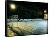 Soccer field Lit Up at Night, Rio de Janeiro, Brazil-null-Framed Stretched Canvas