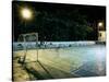 Soccer field Lit Up at Night, Rio de Janeiro, Brazil-null-Stretched Canvas