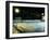 Soccer field Lit Up at Night, Rio de Janeiro, Brazil-null-Framed Premium Photographic Print