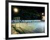 Soccer field Lit Up at Night, Rio de Janeiro, Brazil-null-Framed Photographic Print