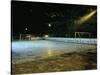 Soccer field Lit Up at Night, Rio de Janeiro, Brazil-null-Stretched Canvas