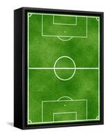 Soccer Field Sports Poster Print-null-Framed Stretched Canvas