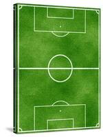 Soccer Field Sports Poster Print-null-Stretched Canvas