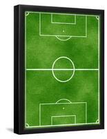 Soccer Field Sports Poster Print-null-Framed Poster