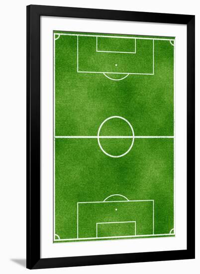 Soccer Field Sports-null-Framed Art Print