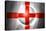 Soccer Football Ball with England Flag-daboost-Stretched Canvas
