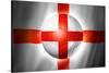 Soccer Football Ball with England Flag-daboost-Stretched Canvas