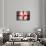 Soccer Football Ball with England Flag-daboost-Art Print displayed on a wall