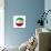 Soccer Football Ball with Iran Flag-daboost-Stretched Canvas displayed on a wall