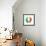 Soccer Football Ball With Ireland Flag-daboost-Framed Art Print displayed on a wall