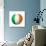 Soccer Football Ball With Ireland Flag-daboost-Art Print displayed on a wall