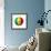 Soccer Football Ball With Senegal Flag-daboost-Framed Premium Giclee Print displayed on a wall