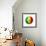 Soccer Football Ball With Senegal Flag-daboost-Framed Premium Giclee Print displayed on a wall