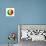 Soccer Football Ball With Senegal Flag-daboost-Art Print displayed on a wall