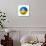 Soccer Football Ball With Ukraine Flag-daboost-Stretched Canvas displayed on a wall