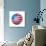 Soccer Football Ball With Usa Flag-daboost-Art Print displayed on a wall