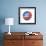 Soccer Football Ball With Usa Flag-daboost-Framed Art Print displayed on a wall