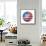 Soccer Football Ball With Usa Flag-daboost-Framed Stretched Canvas displayed on a wall