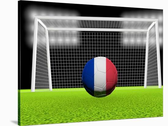 Soccer France-koufax73-Stretched Canvas