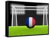 Soccer France-koufax73-Framed Stretched Canvas