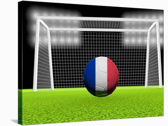 Soccer France-koufax73-Stretched Canvas