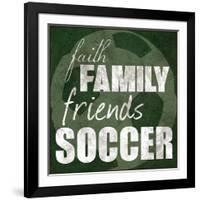 Soccer Friends-Lauren Gibbons-Framed Art Print