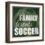 Soccer Friends-Lauren Gibbons-Framed Art Print