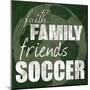 Soccer Friends-Lauren Gibbons-Mounted Art Print