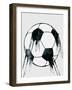 Soccer Fun Drip-Yass Naffas Designs-Framed Art Print