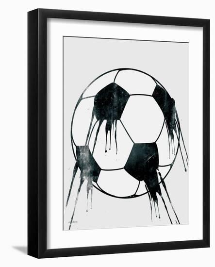 Soccer Fun Drip-Yass Naffas Designs-Framed Art Print