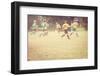 Soccer Game, Shallow Focus-soupstock-Framed Photographic Print