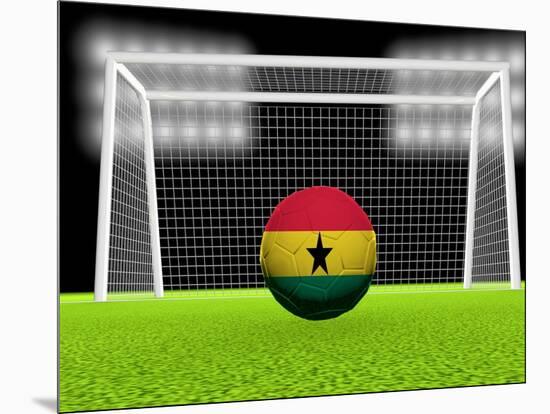 Soccer Ghana-koufax73-Mounted Art Print