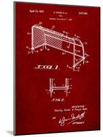 Soccer Goal Patent Art-Cole Borders-Mounted Art Print