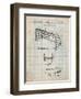 Soccer Goal Patent Art-Cole Borders-Framed Art Print