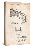 Soccer Goal Patent Art-Cole Borders-Stretched Canvas