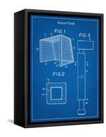 Soccer Goal Patent-null-Framed Stretched Canvas