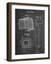 Soccer Goal Patent-null-Framed Art Print