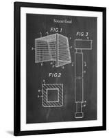 Soccer Goal Patent-null-Framed Art Print