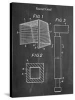 Soccer Goal Patent-null-Stretched Canvas