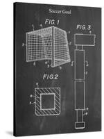 Soccer Goal Patent-null-Stretched Canvas